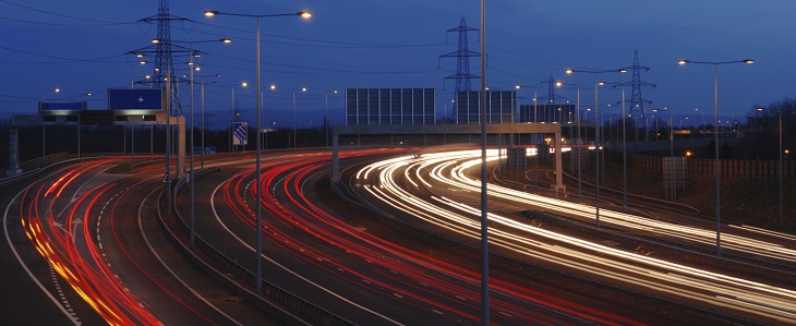 Traffic in Manchester representing the northern powerhouse